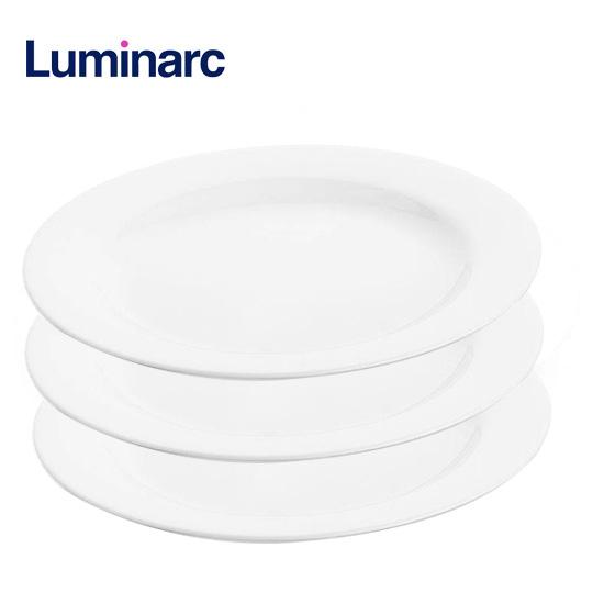 Bộ 3 đĩa thủy tinh Luminarc Evolution 25.5cm