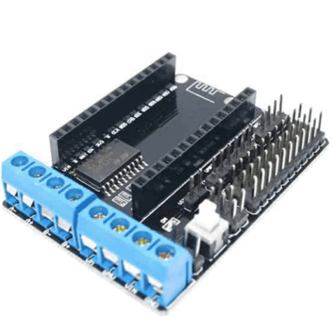 Esp8266 motor shield l293d đế ra chân esp8266 cp2102