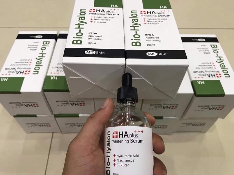 Serum HA Plus Whitening 100ml dưỡng da