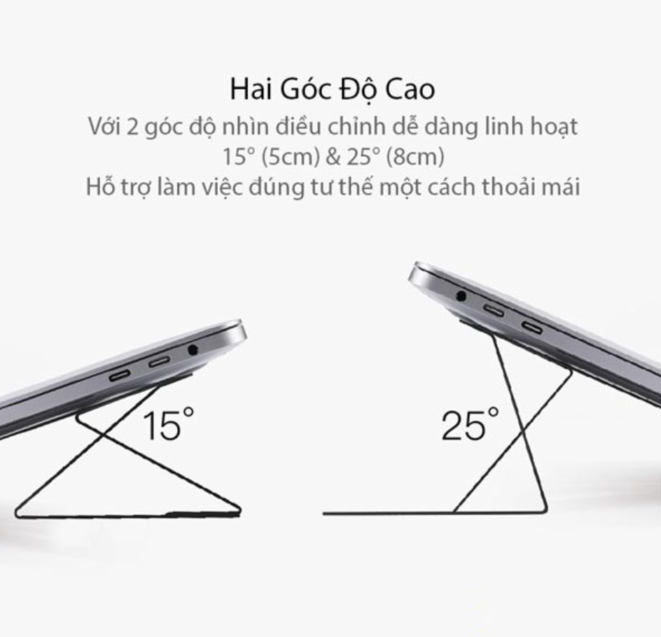 [HCM]Giá Đỡ Laptop Di Động Siêu Mỏng MOFT Stand - AirFlow