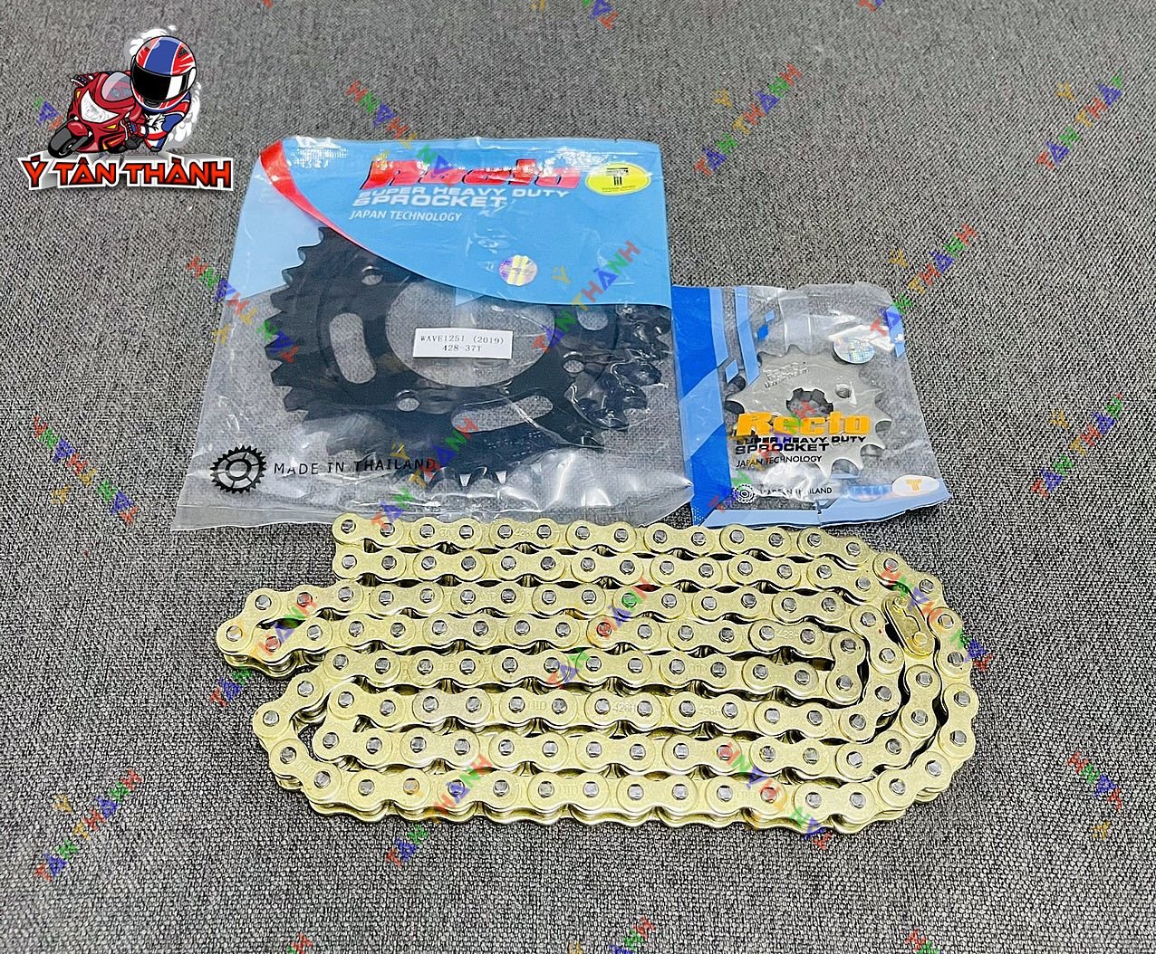 Nhông Sên Đĩa Recto Xe Wave A 2019