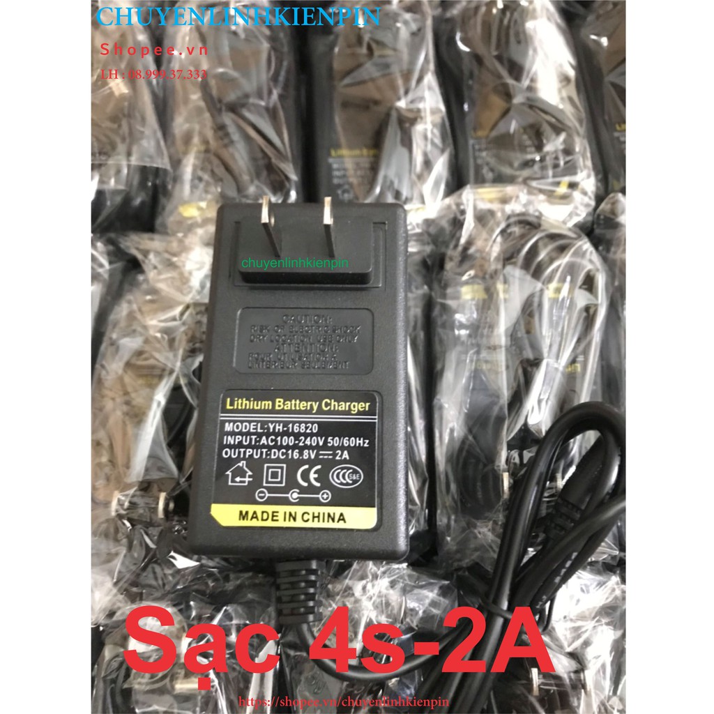 [HCM]Sạc Lion 4S 16.8V 2A TV ( có đèn báo đầy ) BL64 74