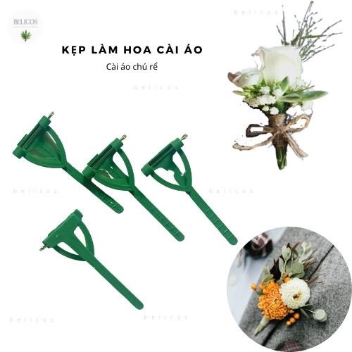 Kẹp làm hoa cài áo Chú Rể (ghim cài áo)
