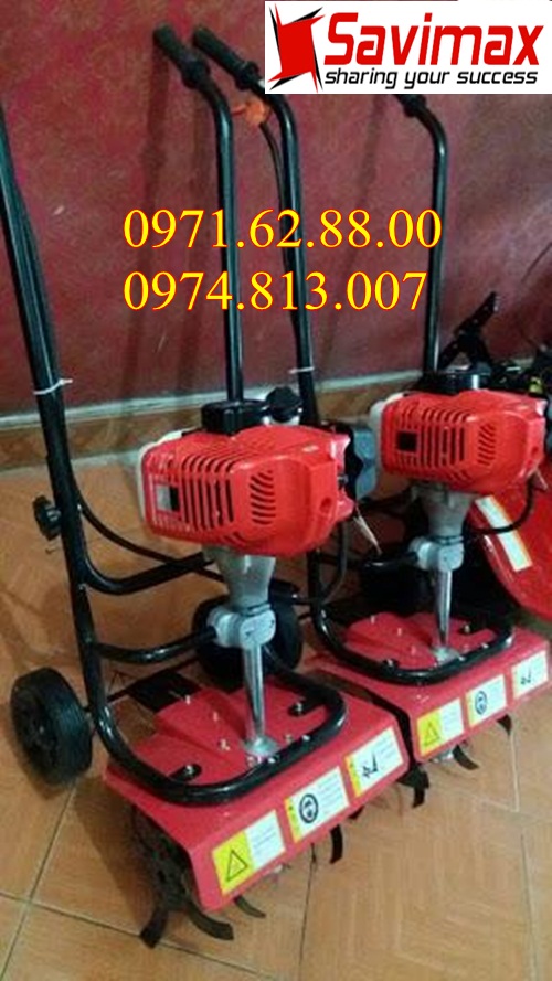 Bộ máy làm vườn, máy xới cỏ, xới đất mini GX35
