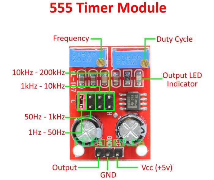 Module Tạo Xung NE555