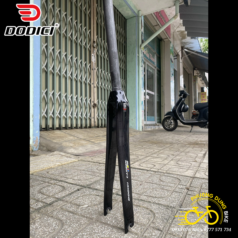 Phuộc (Fork) xe đạp đua Carbon T800 DODICI 700C