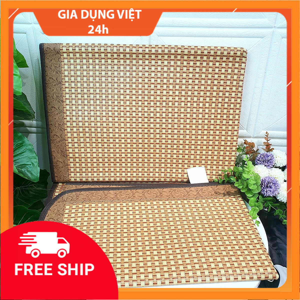 Chiếu điều hòa viền vải loại đẹp. Chiếu Điều Hòa Loại Dầy Sợi Mây Tổng Hợp Cao Cấp, Chiếu Điều Hòa Thông Minh Thoáng Khí, Mát Rượi viền vải