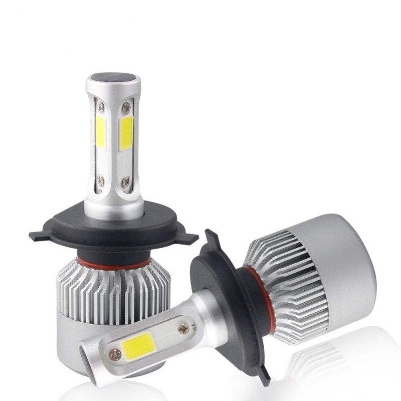 Bóng đèn pha LED xe máy 3 tim C6 - X7S - Siêu sáng - siêu gom