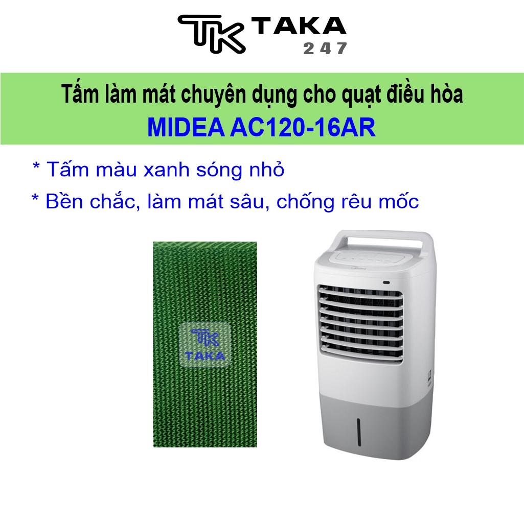 TẤM LÀM MÁT QUẠT MIDEA AC120-16AR (1 tấm 35x25x4cm)
