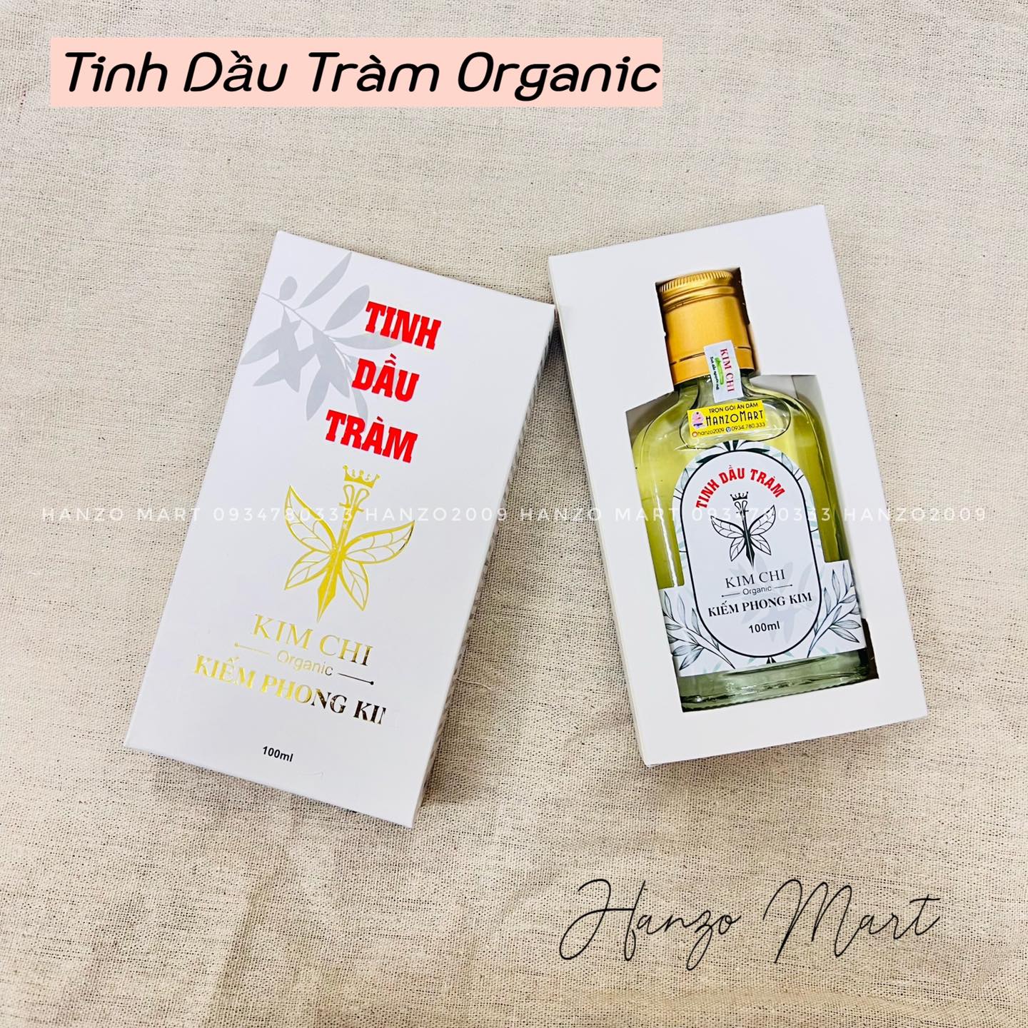 Tinh dầu Tràm Kim Chi hoa nén - Huế