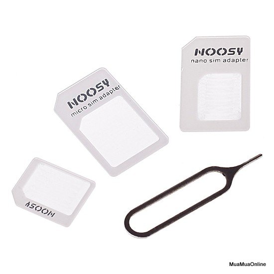 Bộ Chuyển Đổi Sim Đa Năng Noosy + Tặng Que Chọc Sim