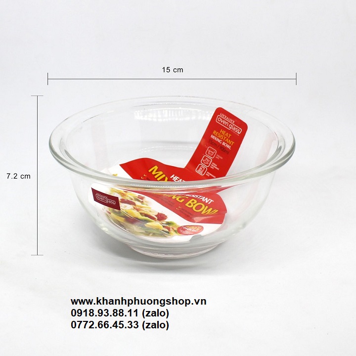 [HCM]tô thủy tinh lock&lock 500ml - tô thủy tinh lock&lock