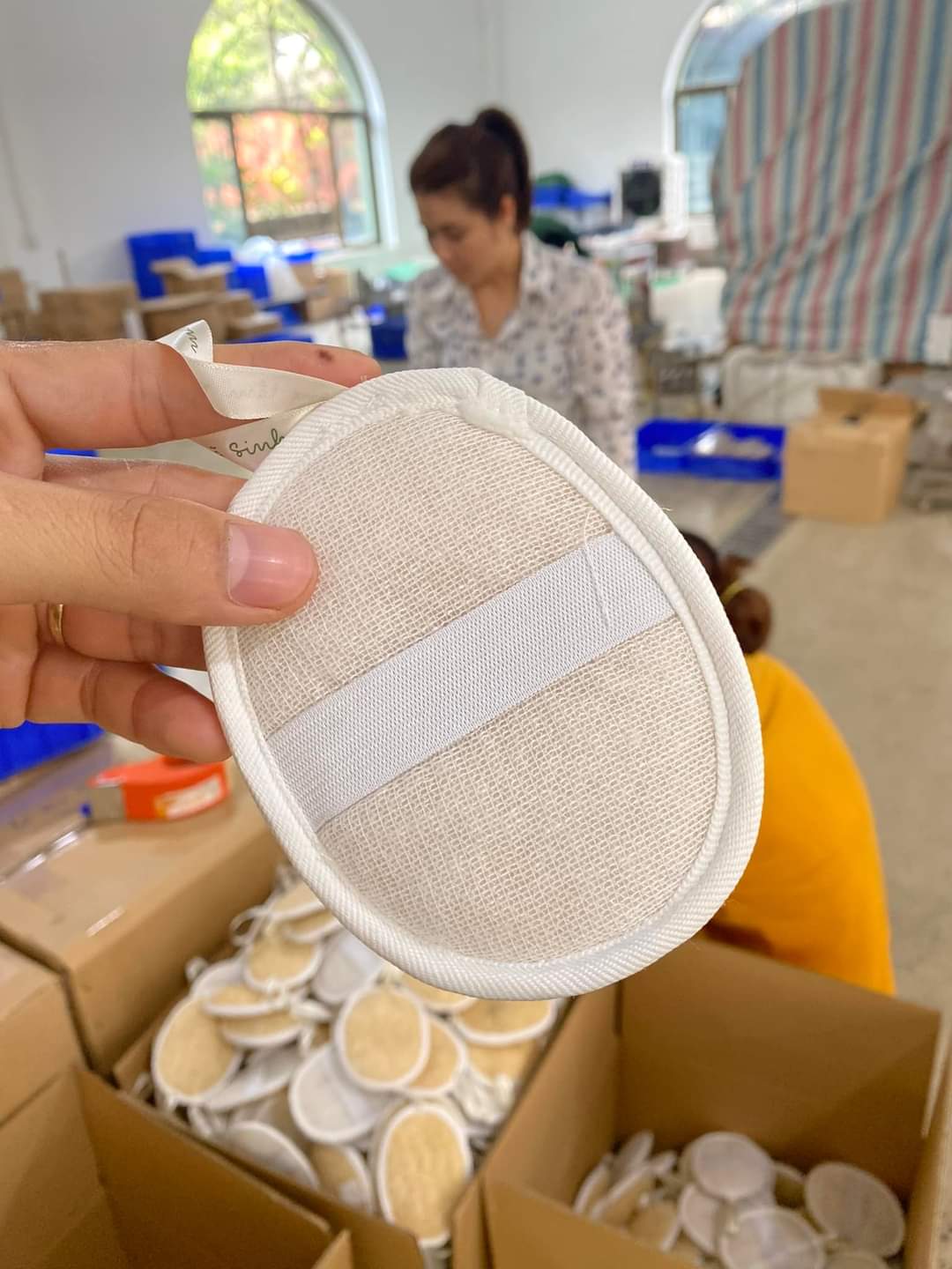 BÔNG TẮM XƠ MƯỚP HỮU CƠ HTX SINH DƯỢC