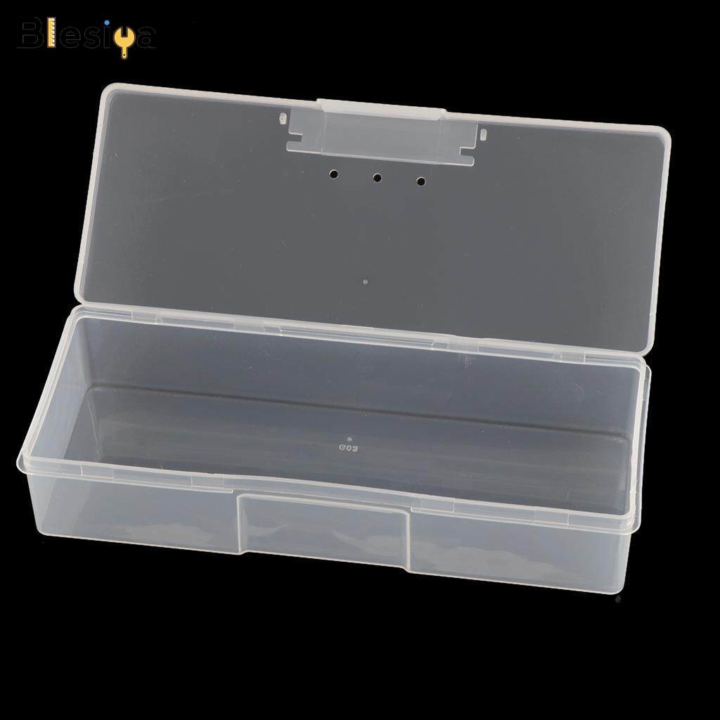 Blesiya Plastic Transparent With Lid Storage Box Collection Container