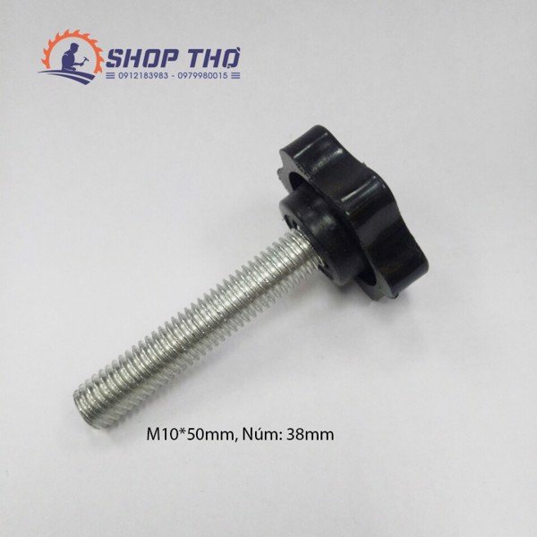 Nút Vặn 6 Cánh M10 (Set 5 Cái)