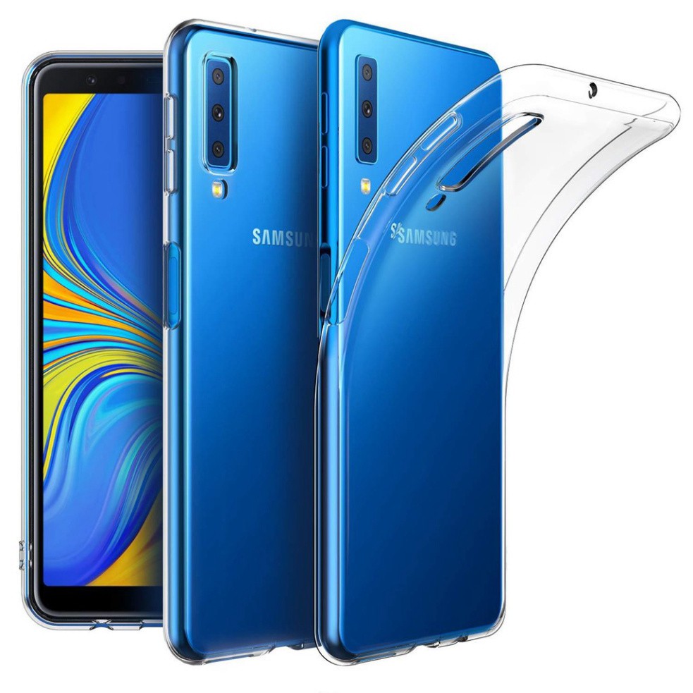 Ốp Silicon dẻo Samsung Galaxy A7 2018 / A750 (trong suốt)