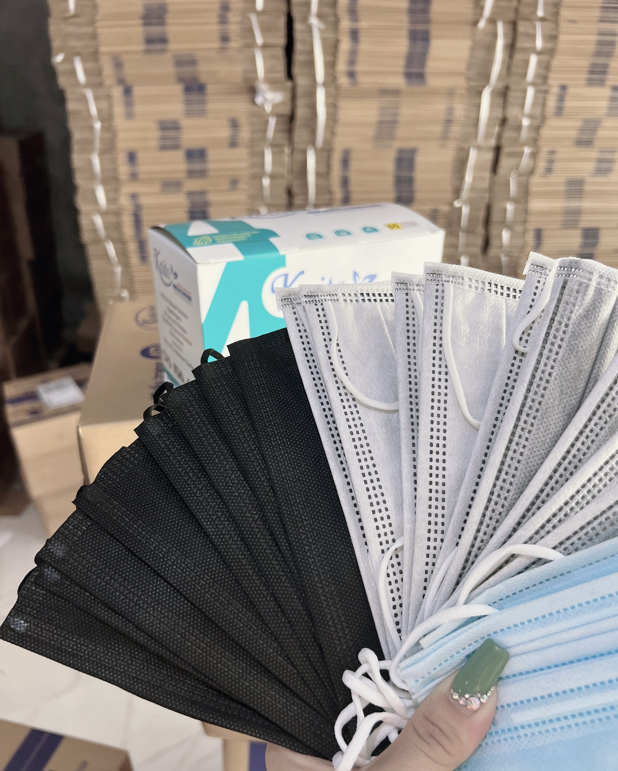 [HCM]khẩu trang y tế 4 lớp.hộp 50 cái/1 hộp