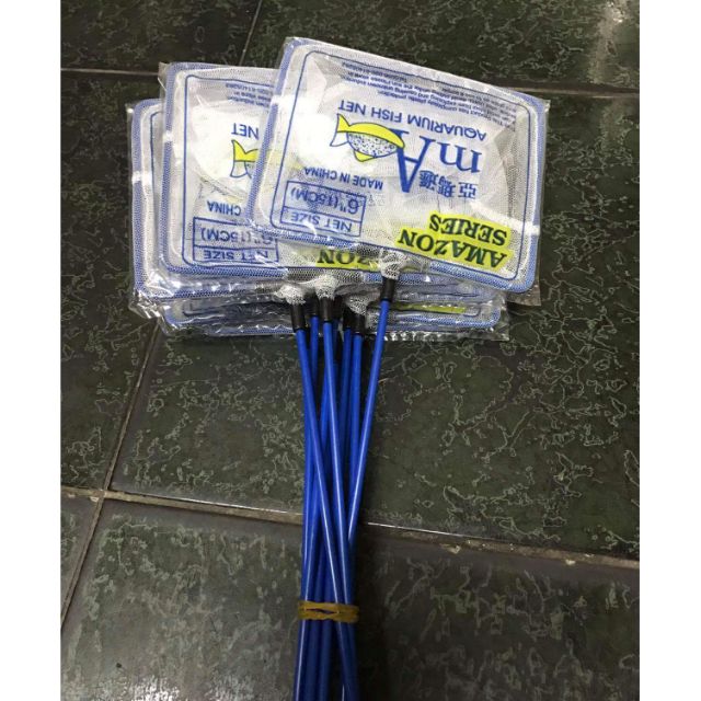 Vợt vớt cá cán nhựa cứng