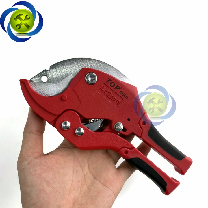 [HCM]Kéo cắt ống 42mm TOP VNG-001 đỏ đen