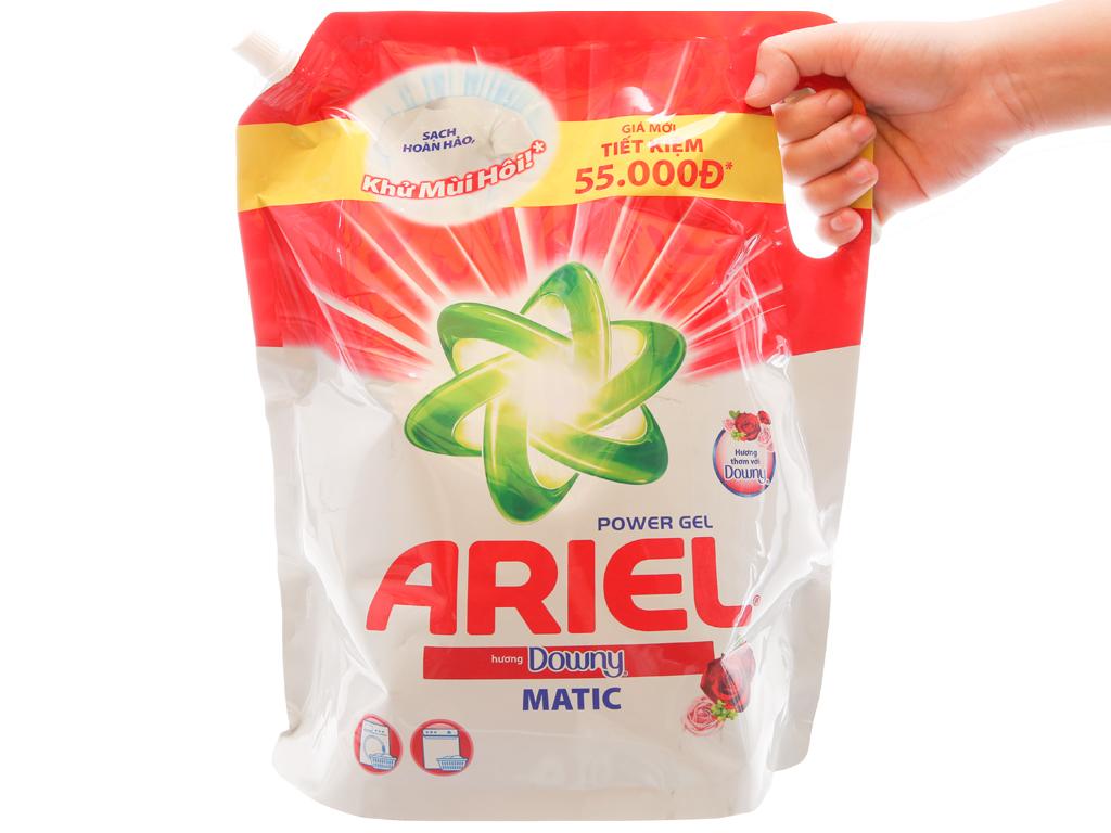 Nước giặt Ariel Matic hương Downy túi 2.15kg hồng