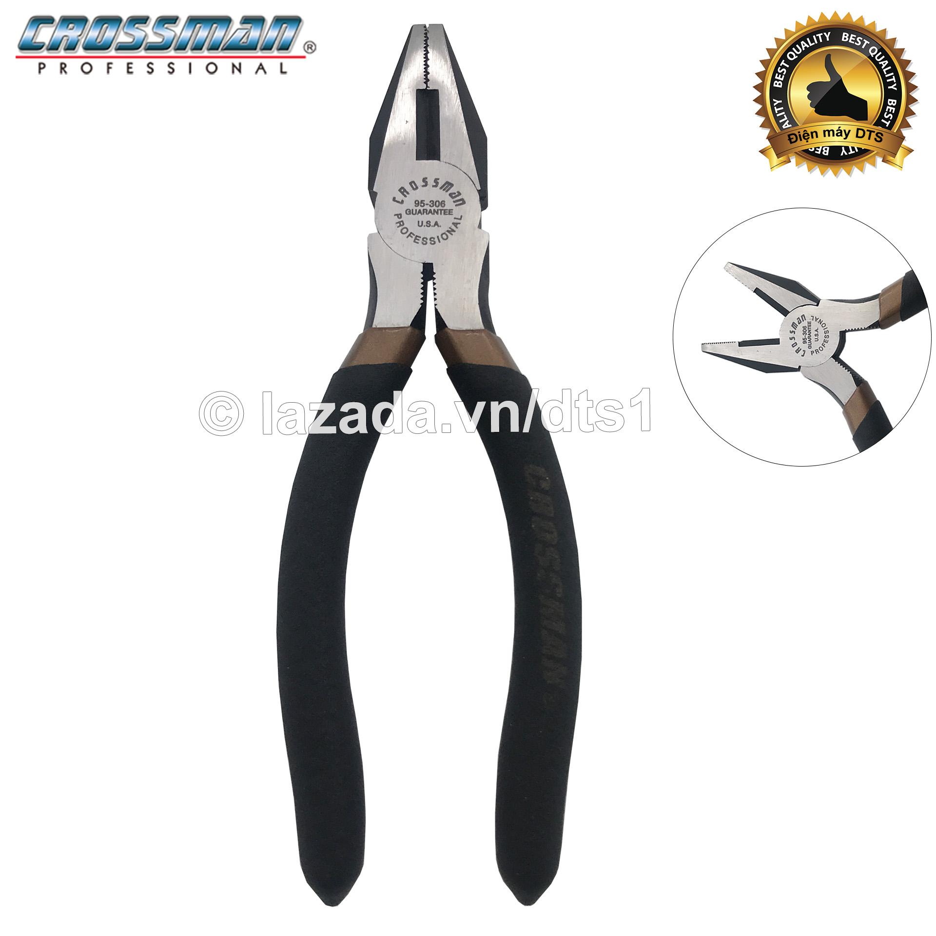 Kìm điện crossman 95-306 6inch/150mm - kềm răng 6 inch