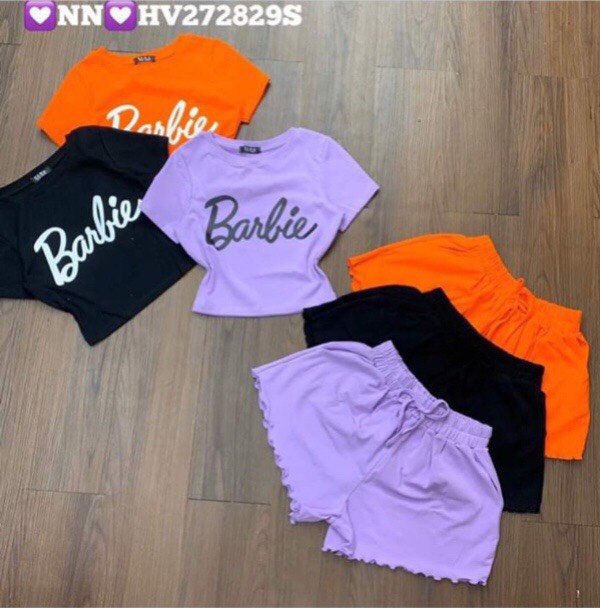 Sét Bộ Đùi Hot Trend In Chữ Babie Xinh Xĩu TTSLA0257