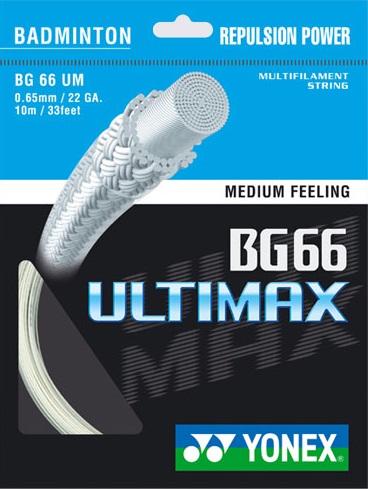 Cước căng vợt cầu lông bg 66 ultimax