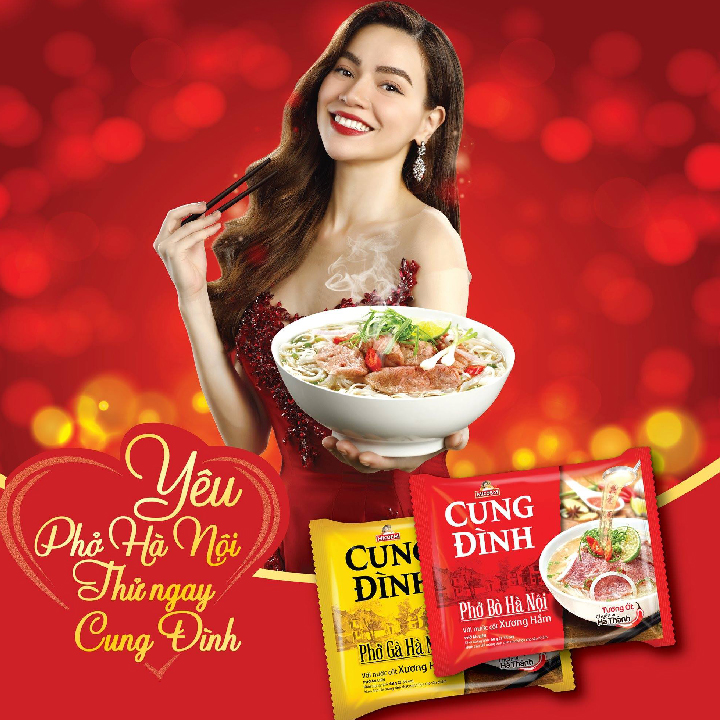 combo 5 goi Phở bò cung đình Hà Nội 68g -