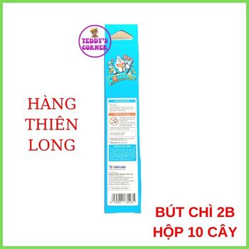 Combo 10 Bút Chì Gỗ Thiên Long Điểm 10 2B TP-GP009/D0