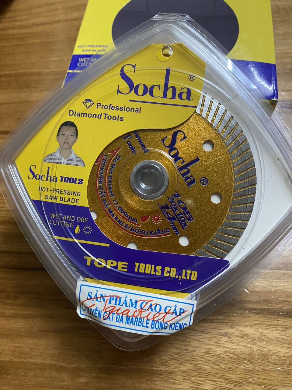 Lưỡi cắt gạch đa năng SOCHA 1 tấc (105 mm) hàng cao cấp