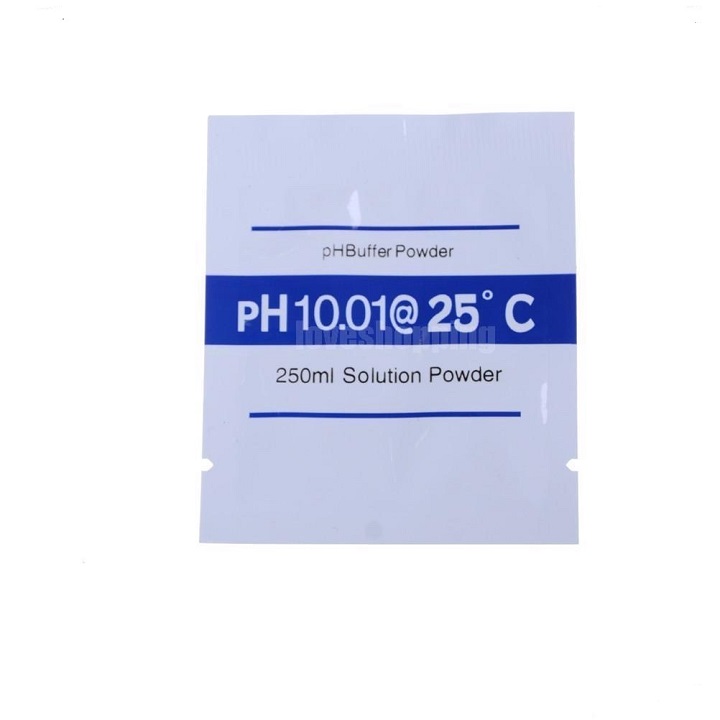 Bộ 3 Gói bột hiệu chỉnh độ PH, Bột chuẩn PH, bột căn chỉnh PH