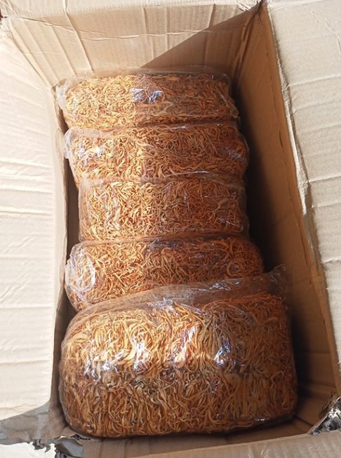 (1KG) ĐÔNG TRÙNG HẠ THẢO SẤY KHÔ (loại sếp ngang )