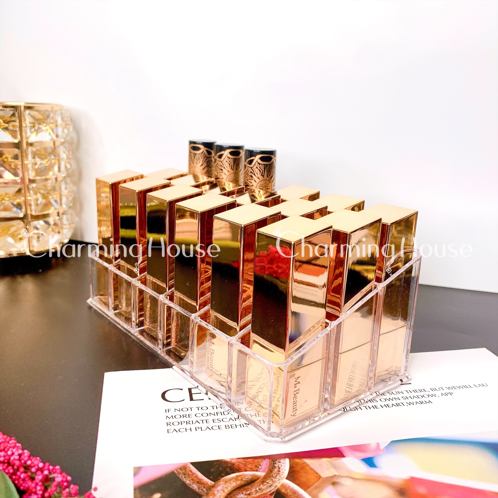 Khay son 18 ô cao cấp