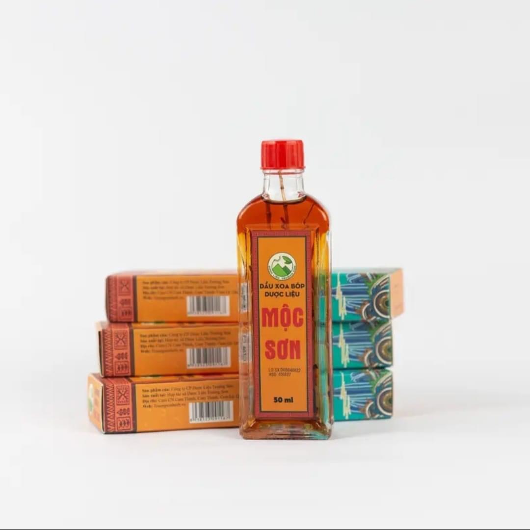 [Mua 3 tặng 1 chai 7ml] Dầu Mộc Sơn chai lớn 50ml - Chính hãng