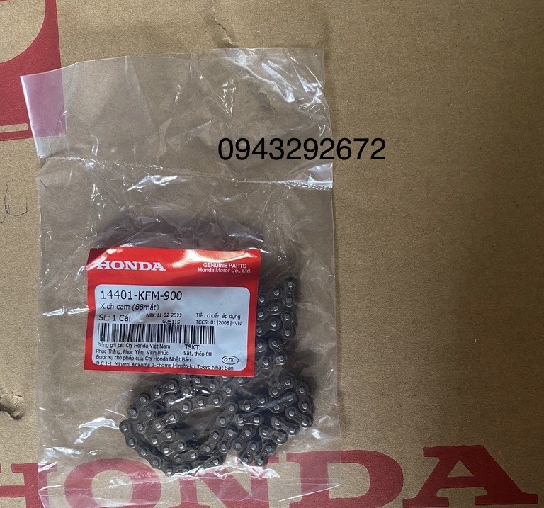 Xích cam dream việt, wave 100 mới honda