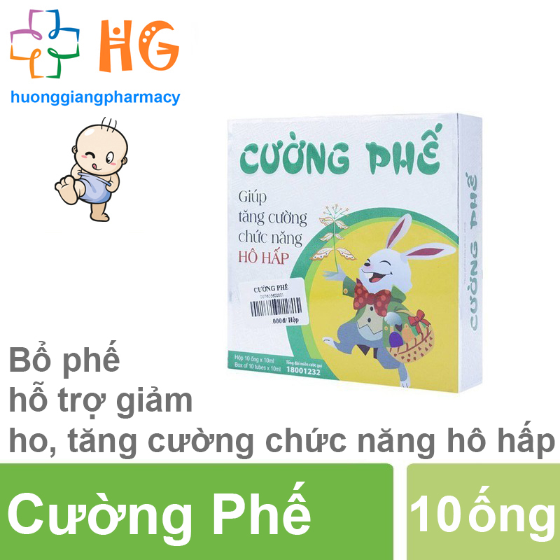Cường Phế - Hỗ trợ giảm ho, tăng cường chức năng hô hấp