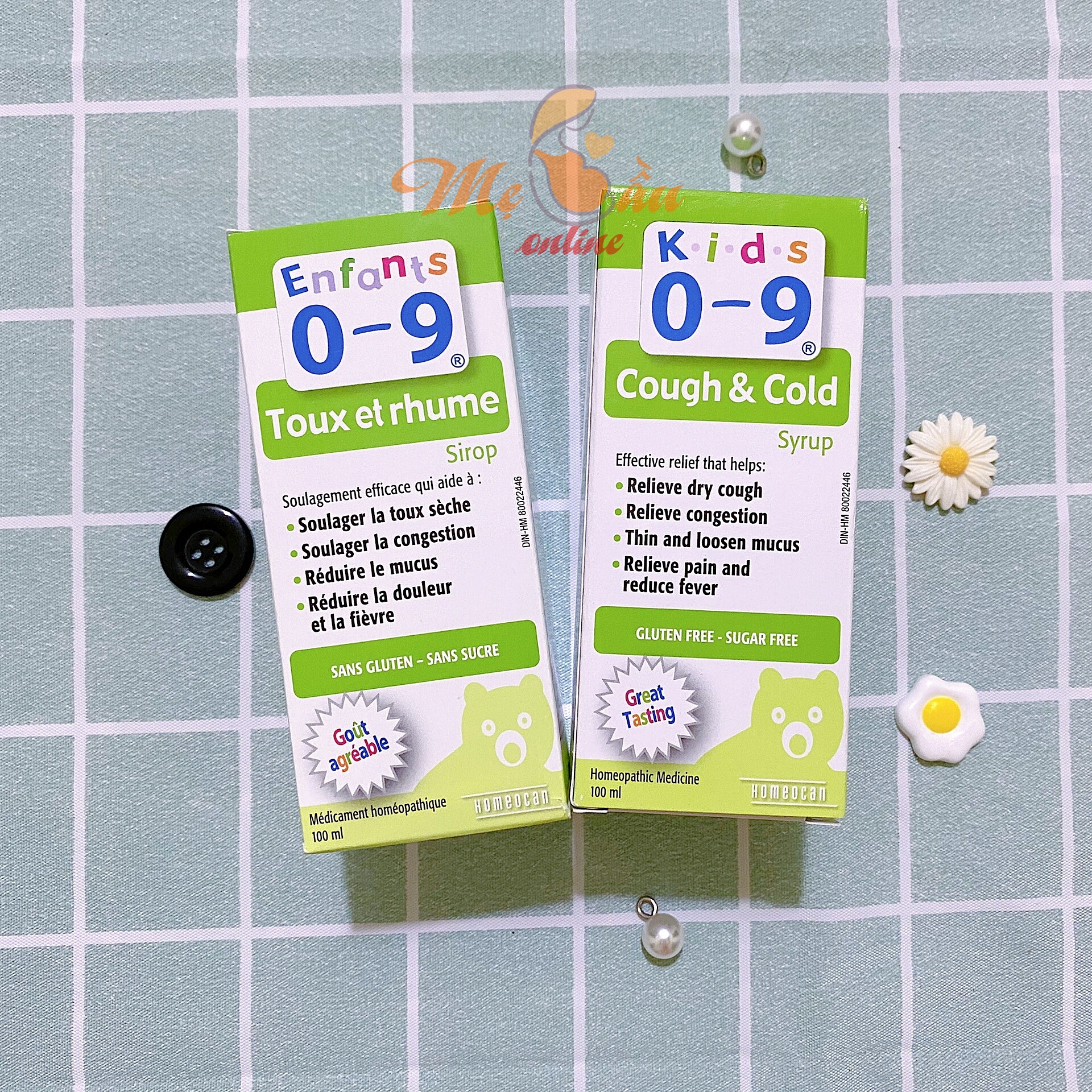 Siro ho Homeocan Canada Cough & Cold 100ml (0-9 tuổi)
