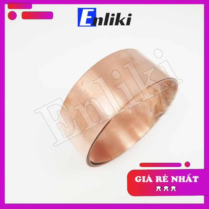 Đồng lá EE42 - 2.5 Zem Màu Đỏ (Mét)