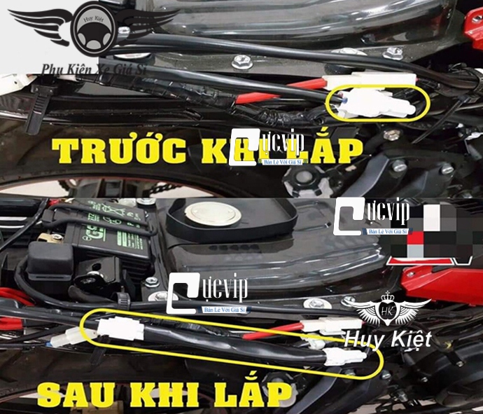 Mạch nháy đèn hậu stop f1 cho exciter 150 ms1727
