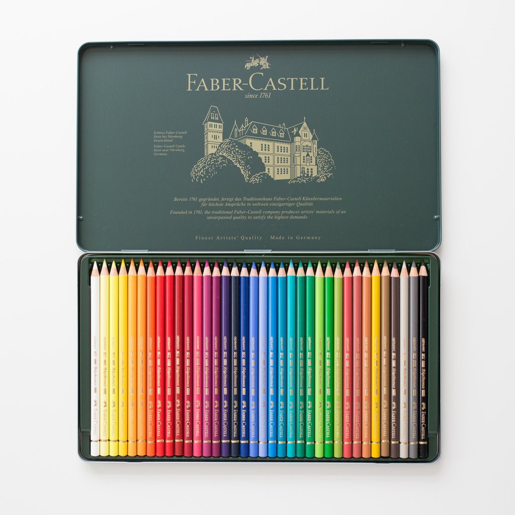 [HCM]Chì Màu PolyChromos Faber Castell 36 Màu