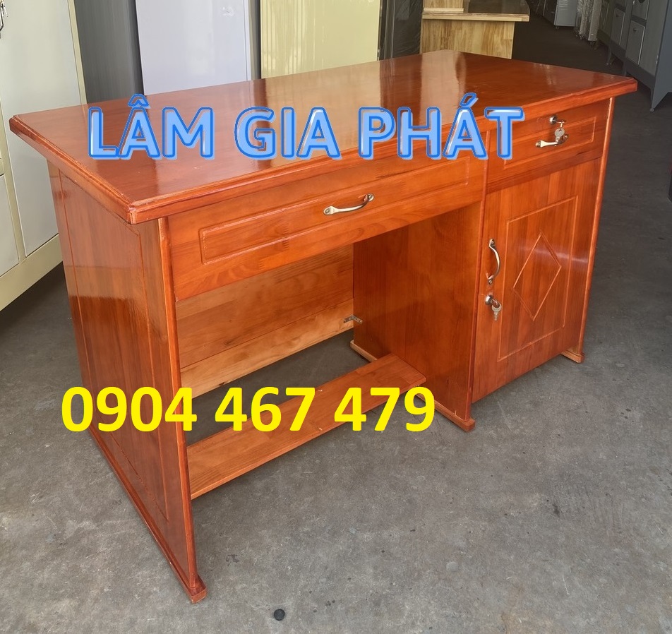 Bàn làm việc gỗ 1m , 1m2 mẫu mới cánh gián