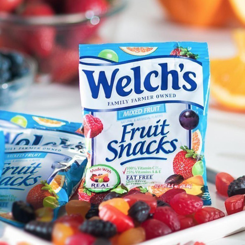 Kẹo Dẻo Welch's Mixed Fruit Mini 22.7G