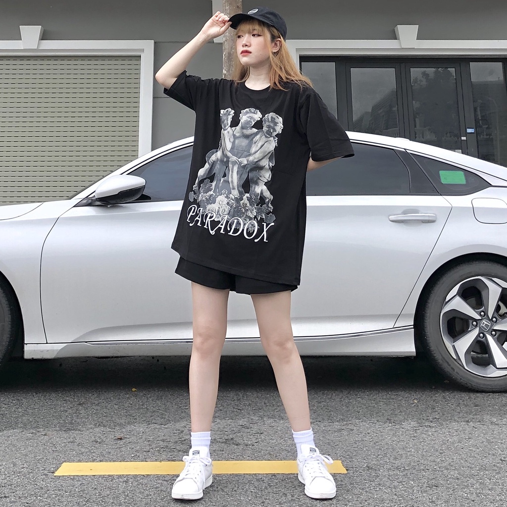 [Mã INCU50 giảm 50k đơn 250k] Áo thun Paradox THE ALLY TEE (Black)