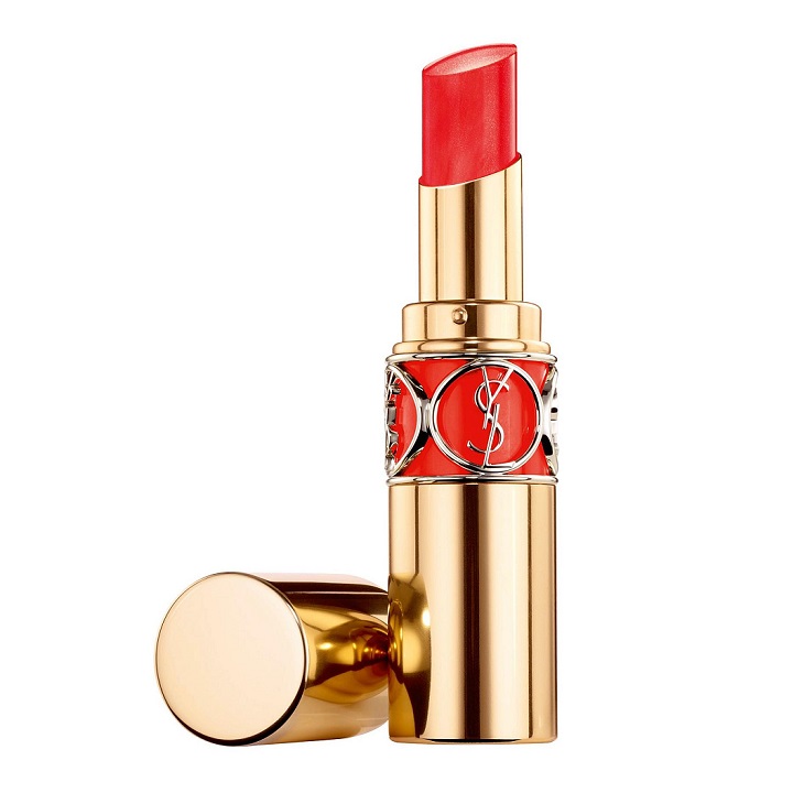 SON YSL Màu 82 Orange Crepe Màu Cam Đỏ