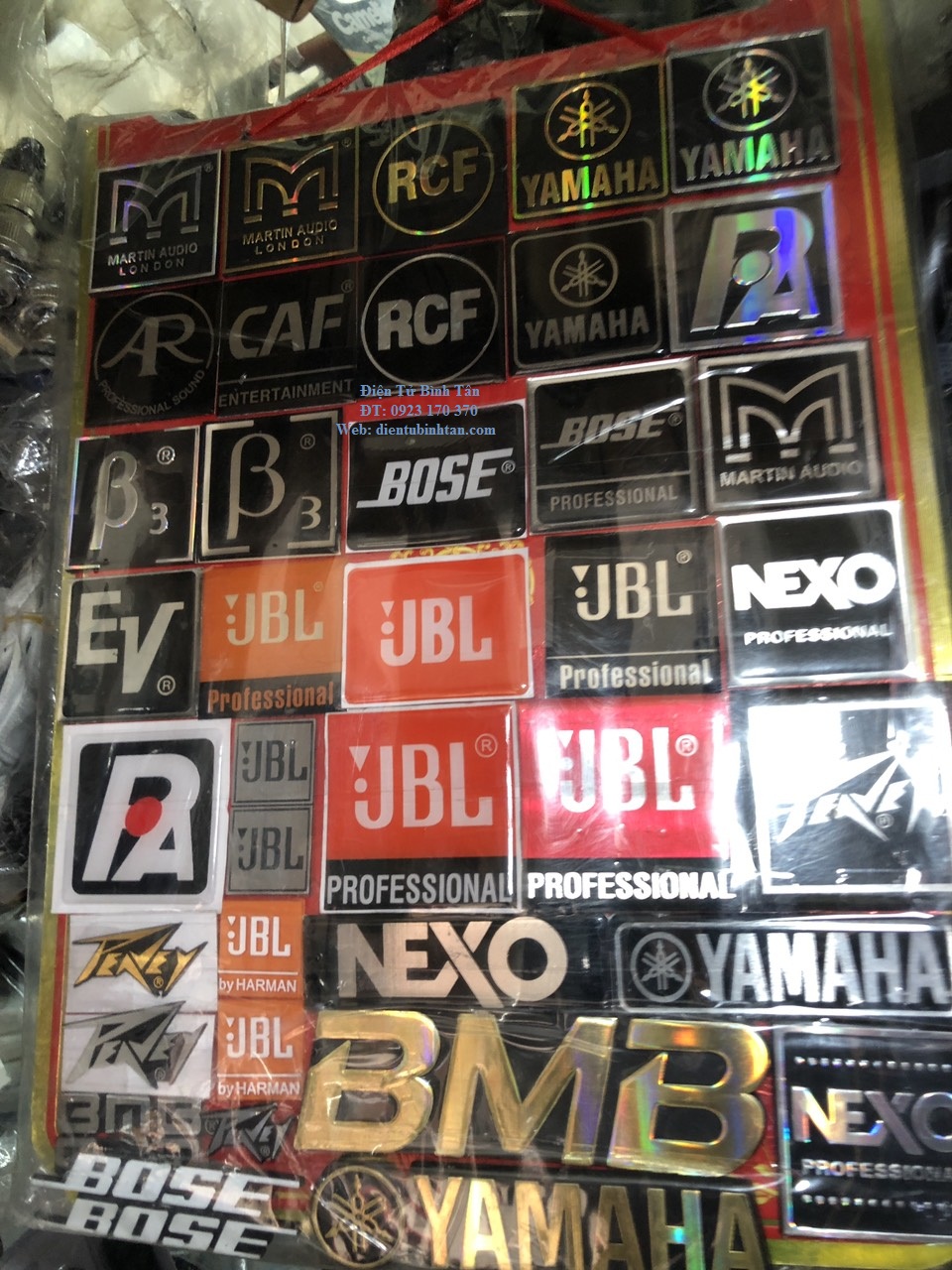 Tem Dán Thùng Loa J.B.L (1 bộ 25k)