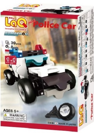 [HCM]Bộ lắp ráp LaQ Hamacron Constructor MINI POLICE CAR