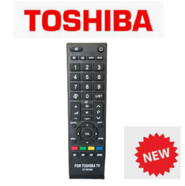 Bảng giá Điều khiển tivi Toshiba CT-90336 Hàng mới 100%