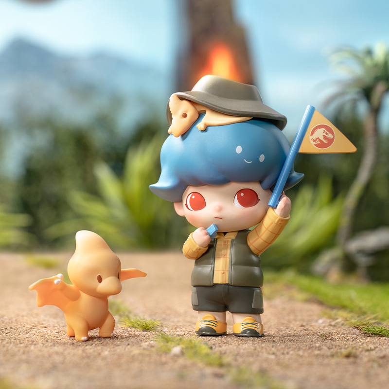 POP MART Dimoo Jurassic World Series Blind Box Action Figures