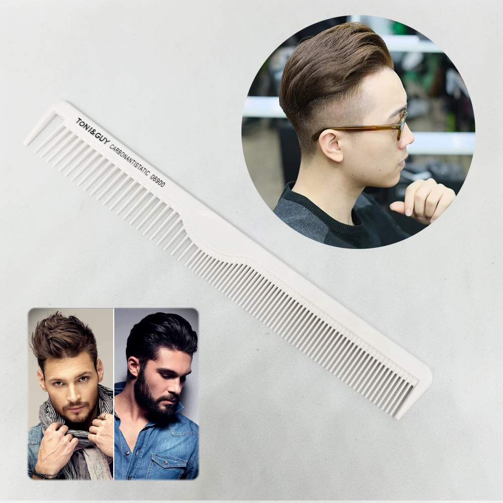 Lược Cắt Tóc Toni and Guy Carbon Trắng 06900