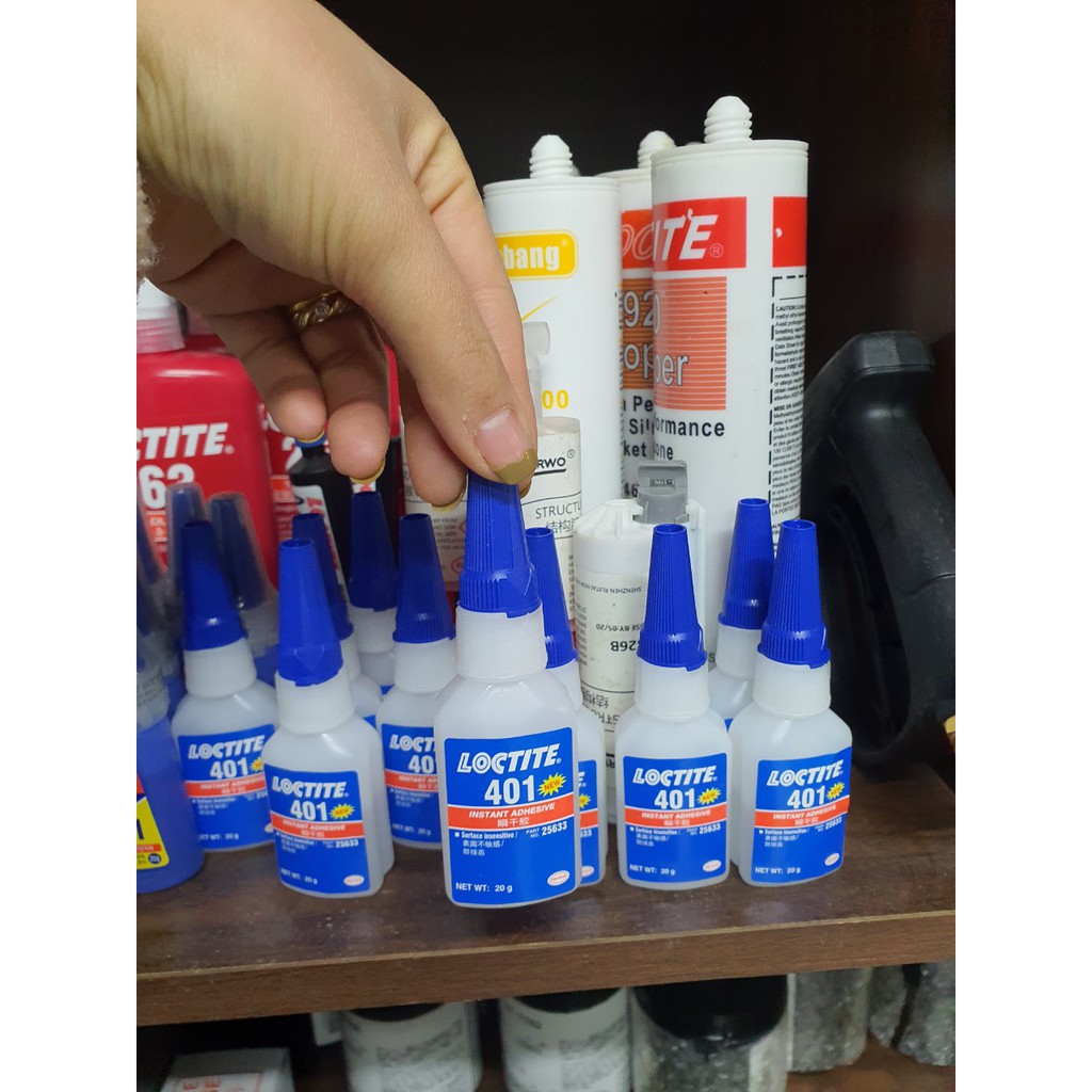 Keo Loctite 401 20G White ( Màu Trắng)- Keo Dán Đa Năng